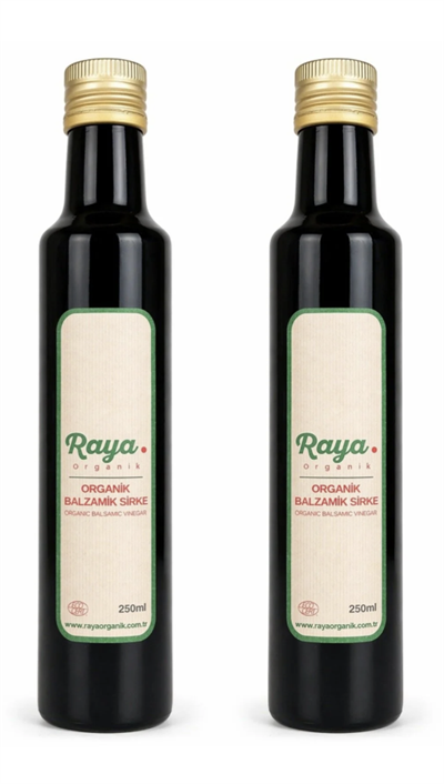 Organik Balzamik Sirke 2'li Set (2 x 250 ml – Toplam 500 ml)