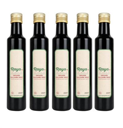 Organik Balzamik Sirke 5'li Set (5 x 250 ml – Toplam 1250 ml)