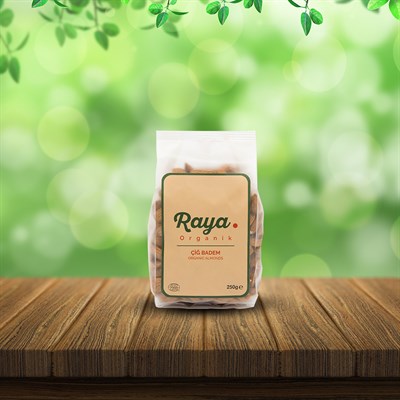 Organik Çiğ Badem 250 G