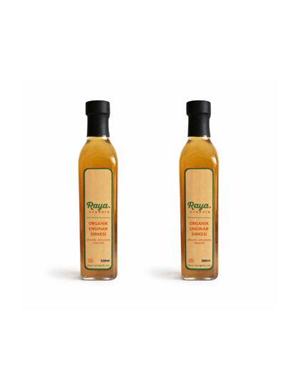 Organik Enginar Sirkesi 2'li Set