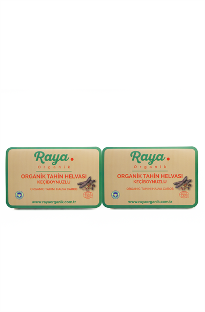 Organik Keçiboynuzlu Tahin Helvası 2li (2 * 200 Gr)