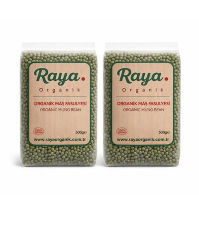 Organik Maş Fasulyesi 2'li Set (2 x 500 gr Toplam 1 kg)