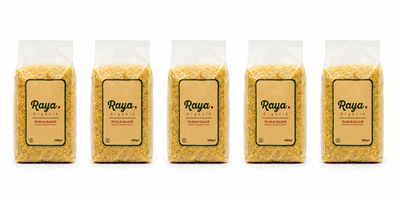 Organik Pilavlık Bulgur 5'li Set (5 x 1 kg – Toplam 5 kg)