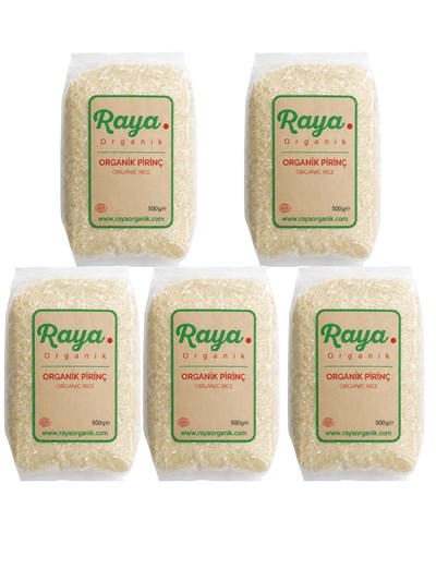 Organik Pirinç (500 Gr * 5) 5 li Set