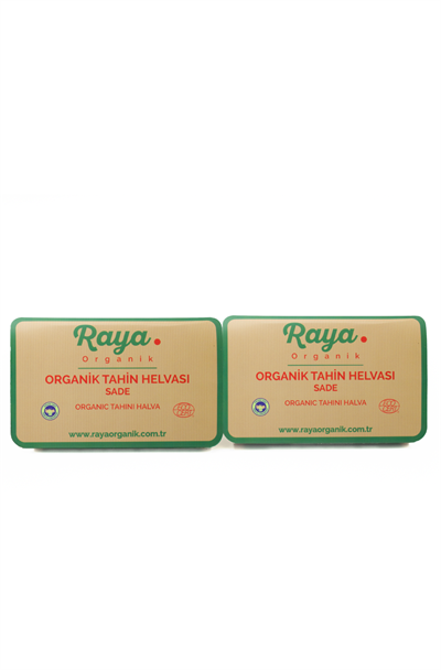 Organik Sade Tahin Helvası 2li (2 * 200 Gr)