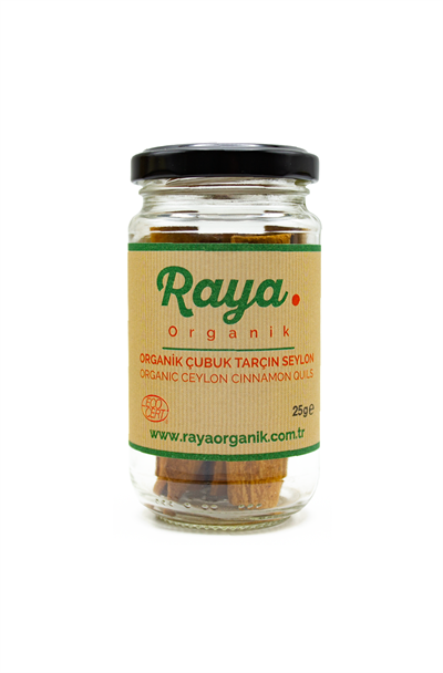 Organik Seylon Çubuk Tarçın 25 g