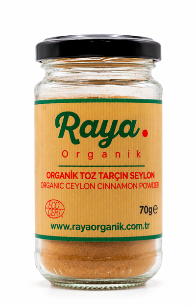 Organik Seylon Toz Tarçın 70 g