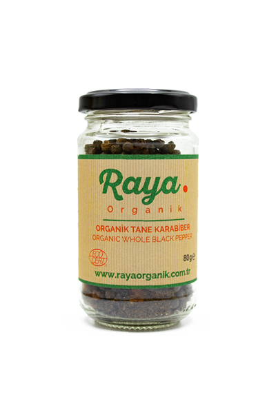 Organik Tane Karabiber 80 g