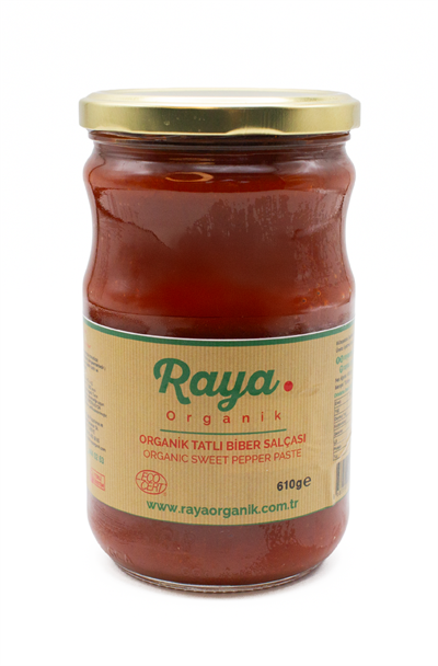 Organik Tatlı Biber Salçası - 610g