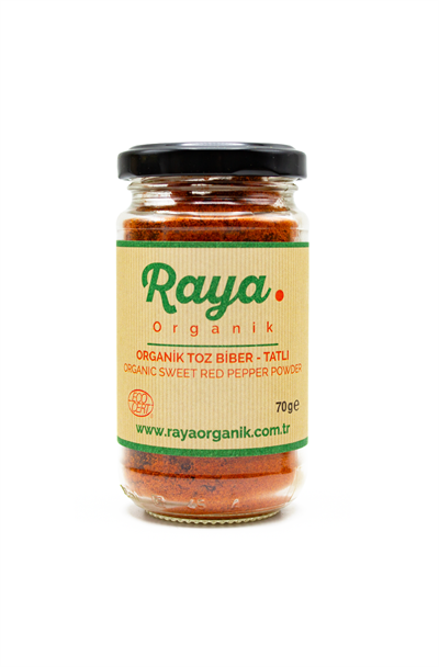 Organik Toz Biber - Tatlı 70g