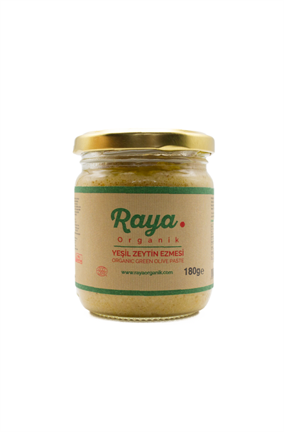 Organik Yeşil Zeytin Ezmesi – 180 g