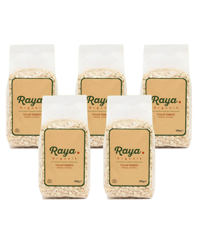 Organik Yulaf Ezmesi 300 gr x 5'li Paket