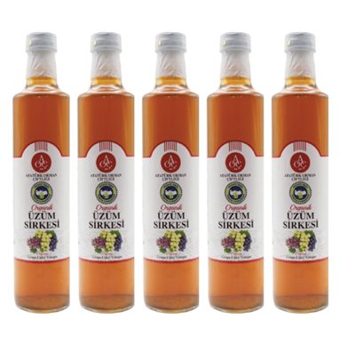 Üzüm Sirkesi 5'li Set (5 x 500 ml)