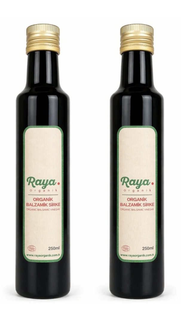 Organik Balzamik Sirke 2'li Set (2 x 250 ml – Toplam 500 ml)