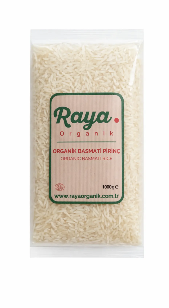 Organik Basmati Pirinç 1 kg