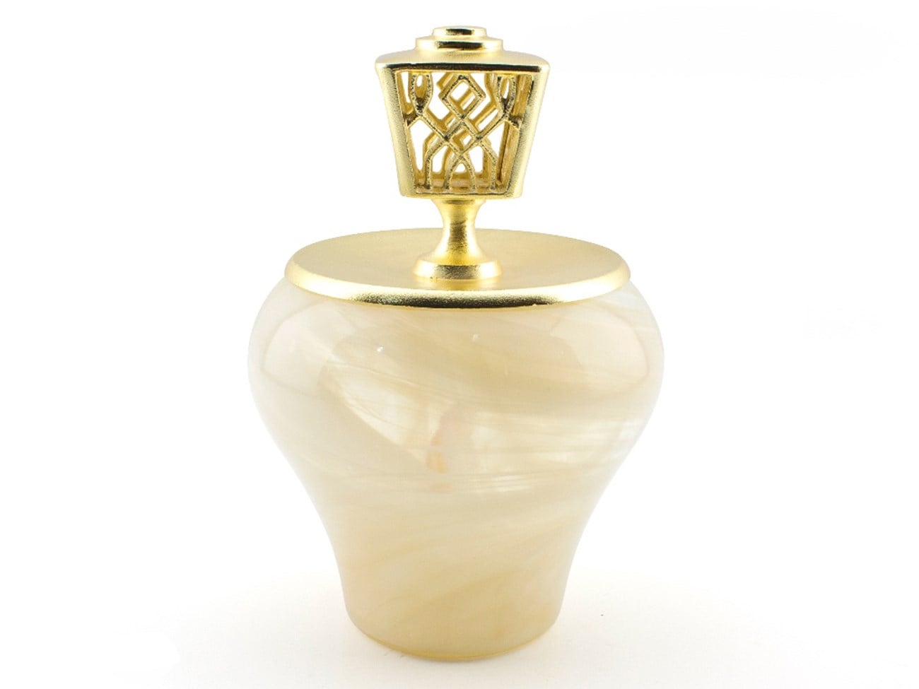 Hermes Gold 27 Cm Kapaklı Küp