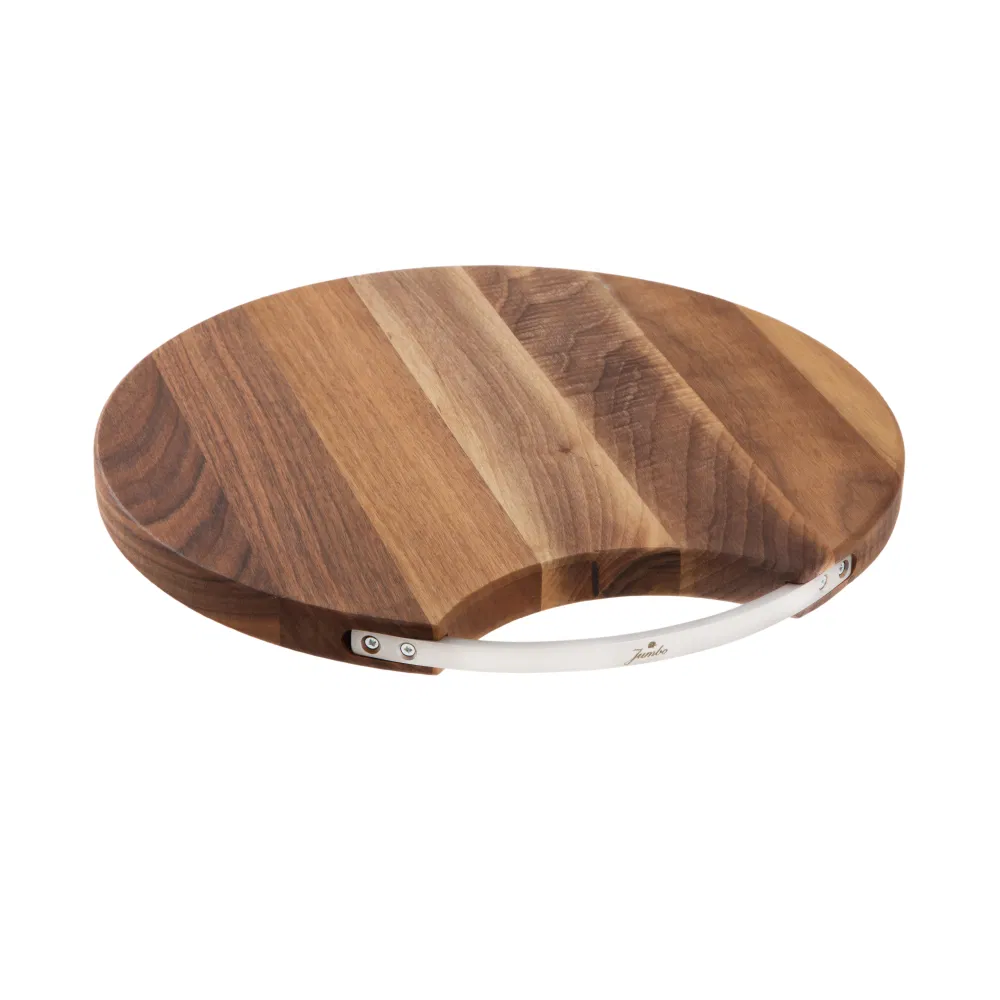 Jumbo New Wood Mood Kesme ve Sunum Tahtası Yuvarlak