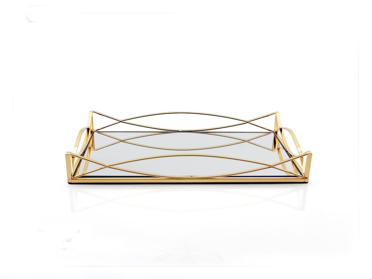 Karat 45*30 Altın Tepsi