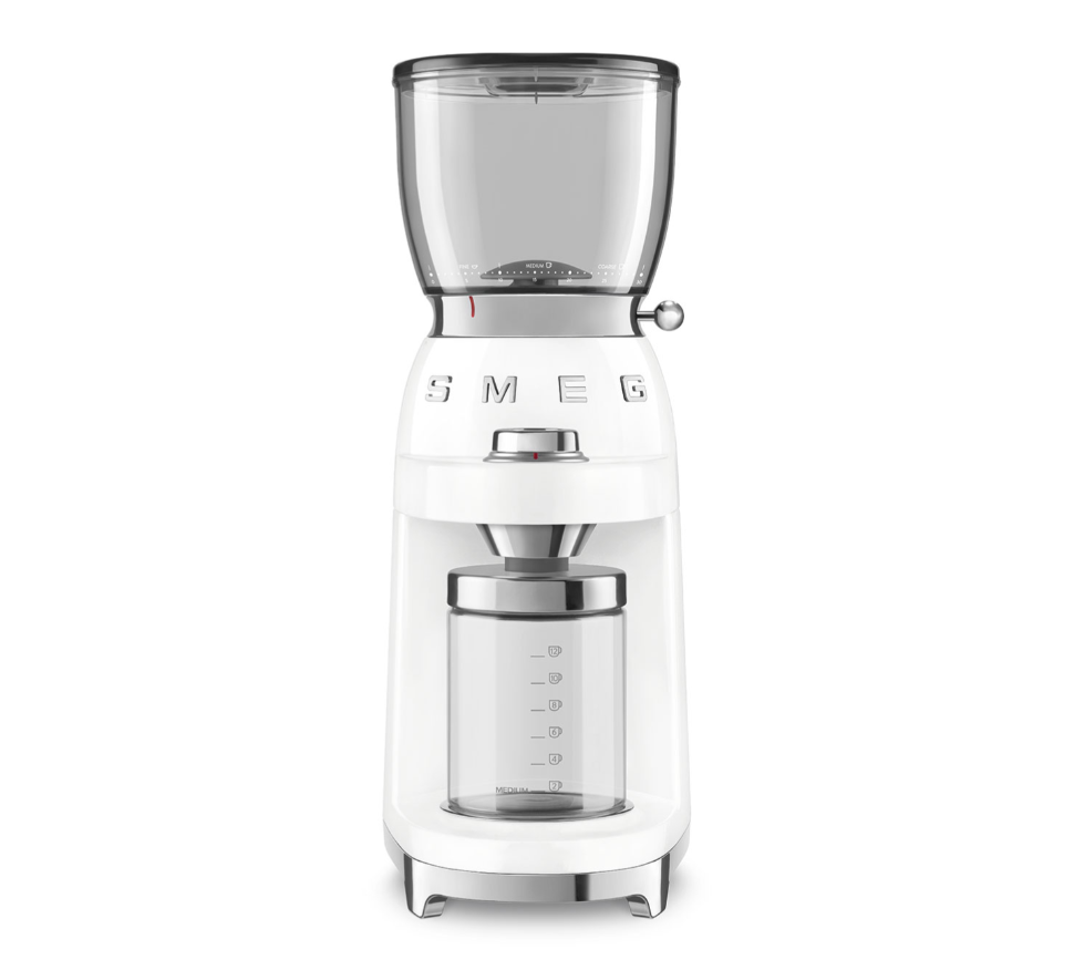 Smeg Beyaz Kahve Öğütme Makinesi CGF11WHEU