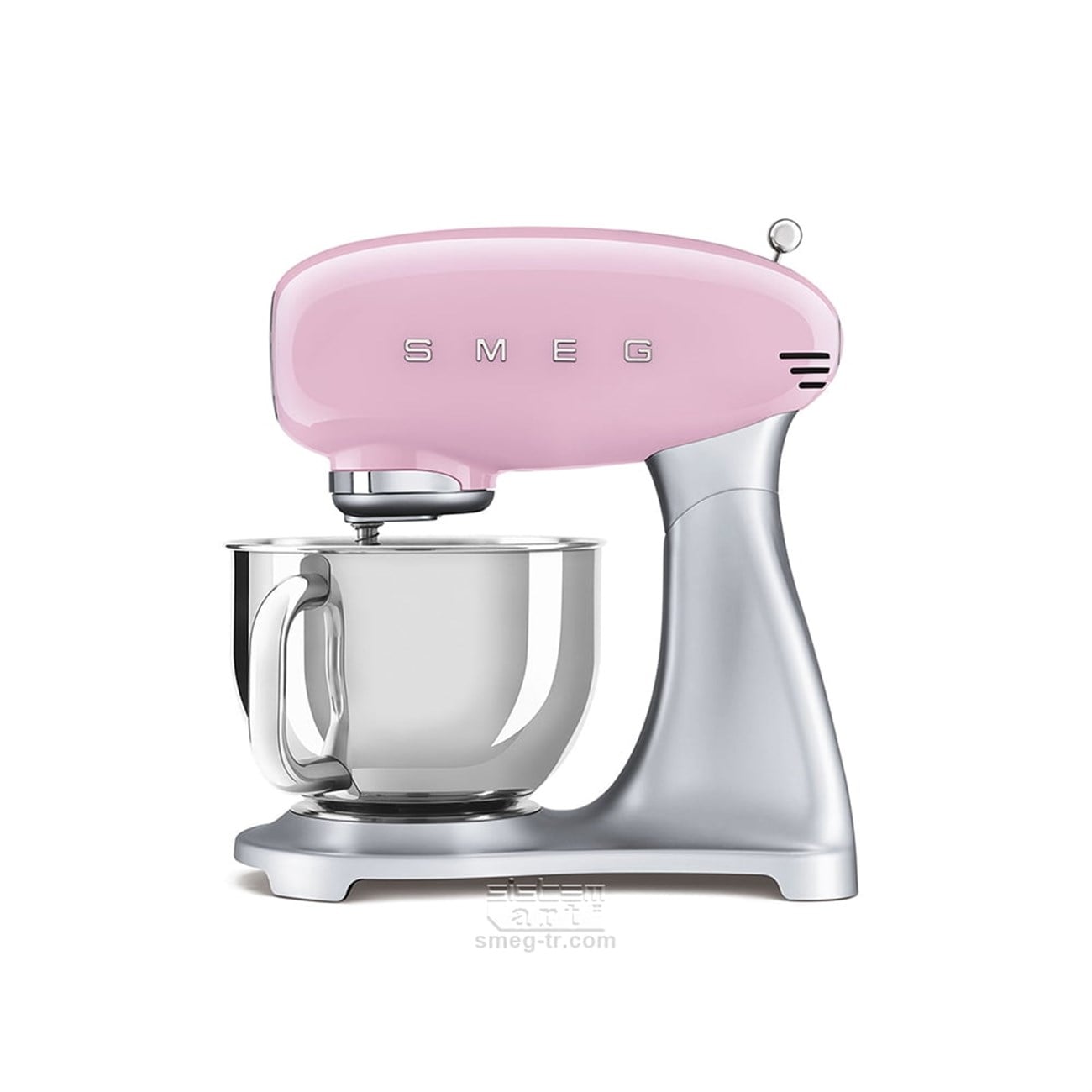Smeg Pembe Hamur Karıştırma Makinesi SMF02PKEU
