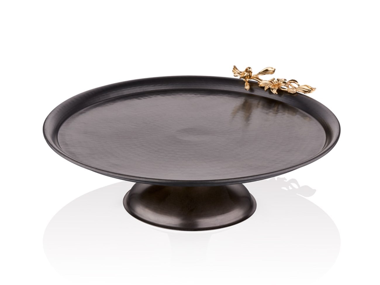 37 Cm Ayaklı Servis Tabağı Nature