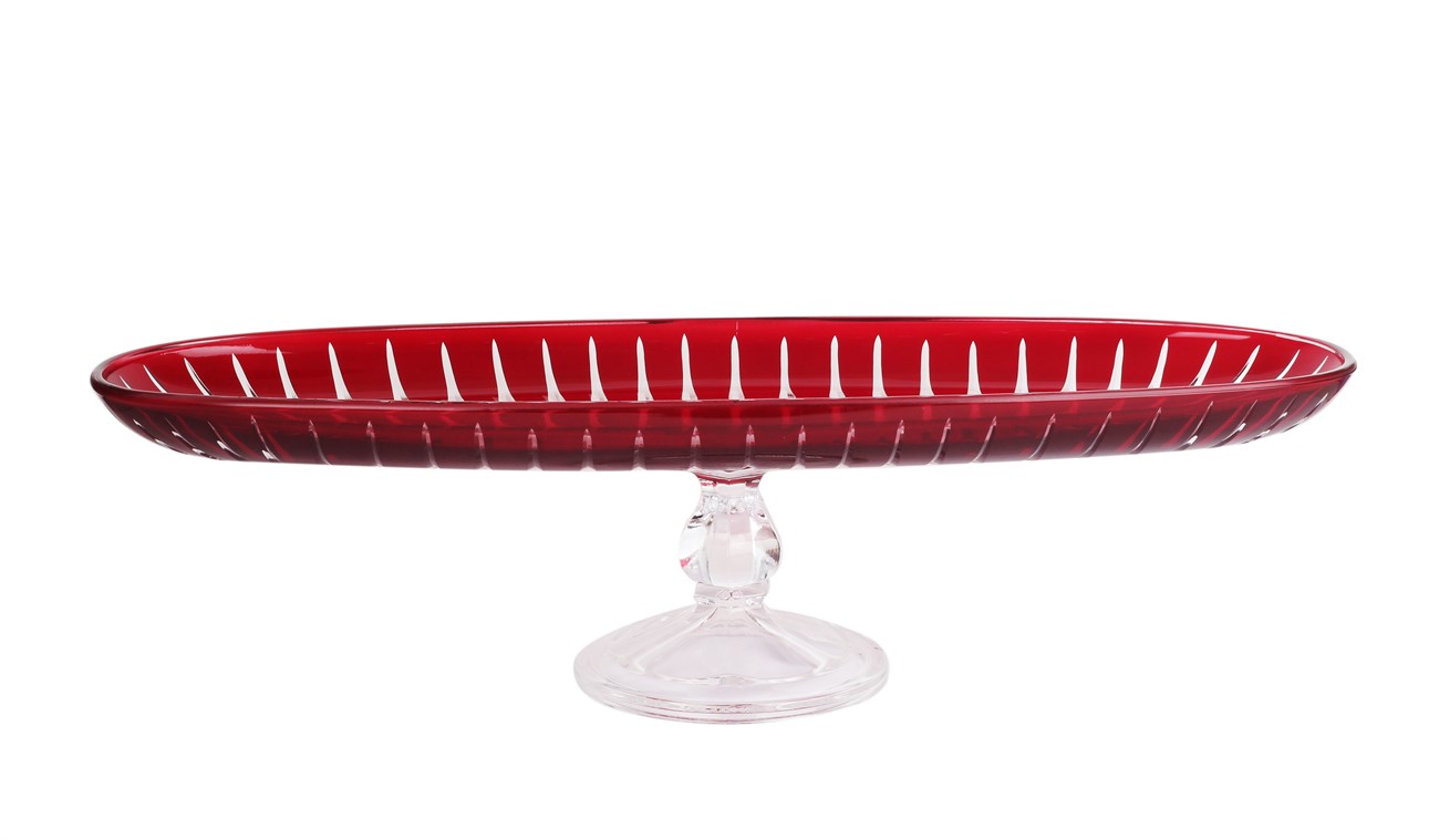 Ayaklı Kayık Asti Bordo 50*16cm