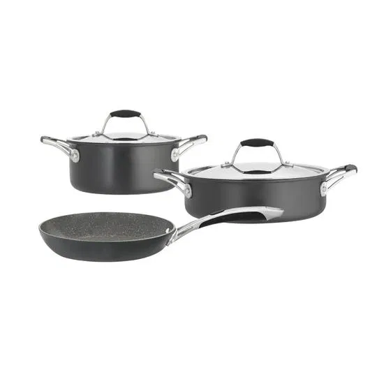 Jumbo Moment Granit 3'lü Tencere Seti
