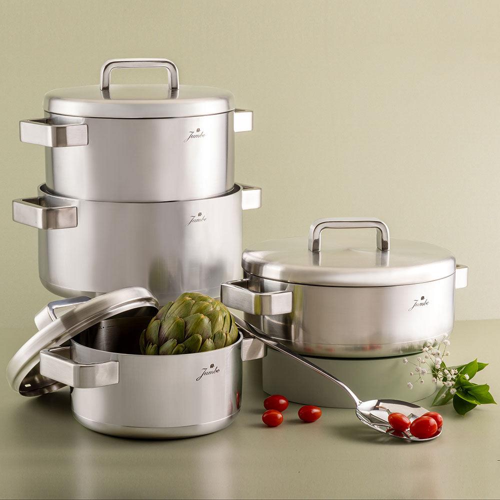 Jumbo Monaco 4 Parça Tencere Seti EN İYİ FİYATLARLA ZARAİFTE