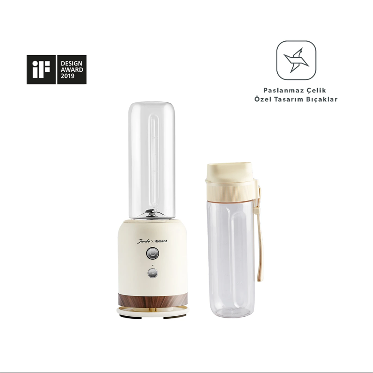 Jumbo x Homend Artfood 7025H Krem Smoothie Blender