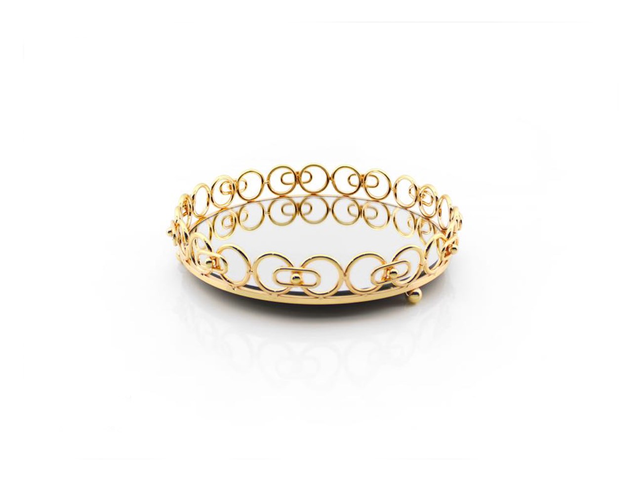 Karat 30*30 Altın Tepsi