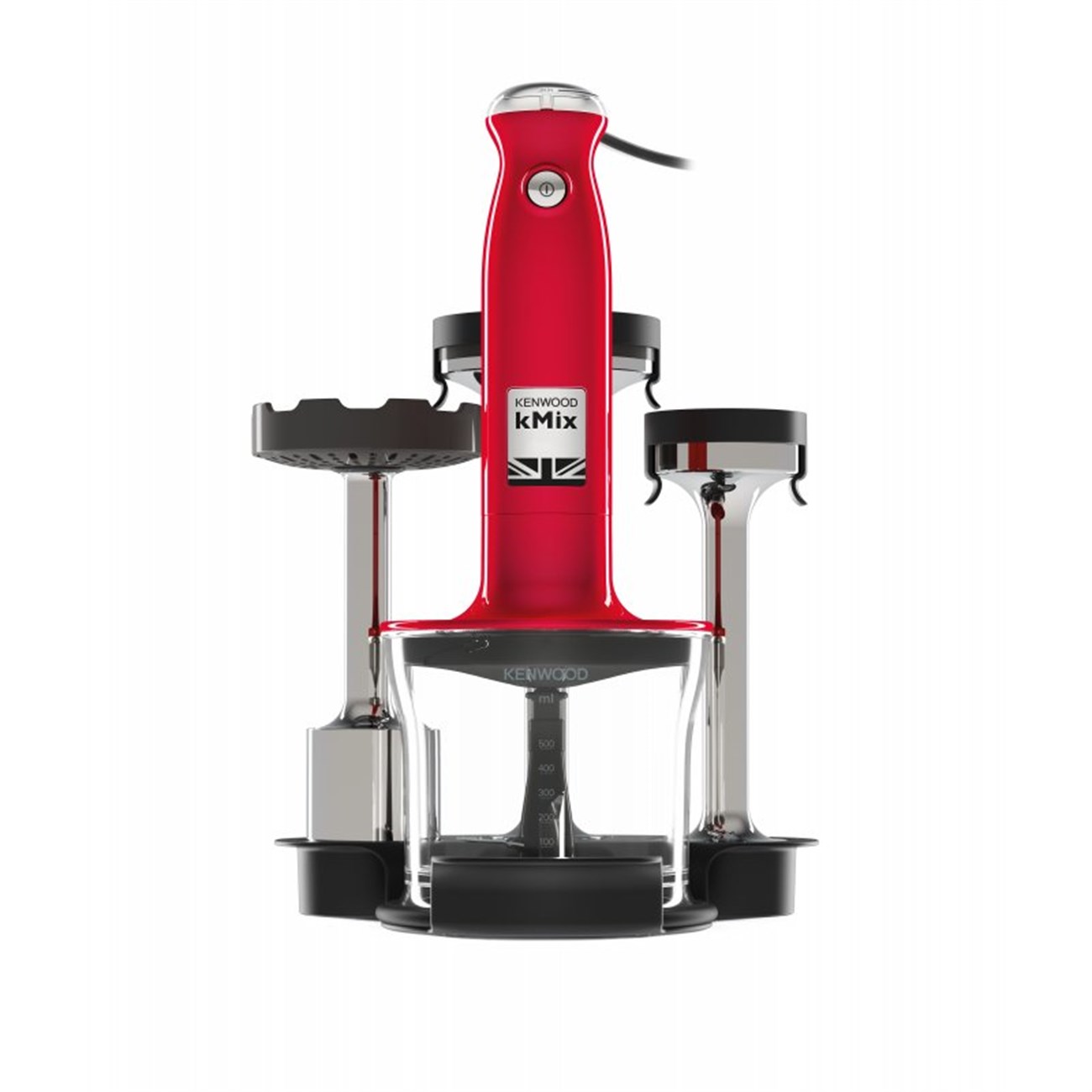 Kenwood HDX754RD kMix El Blender Seti - Kırmızı