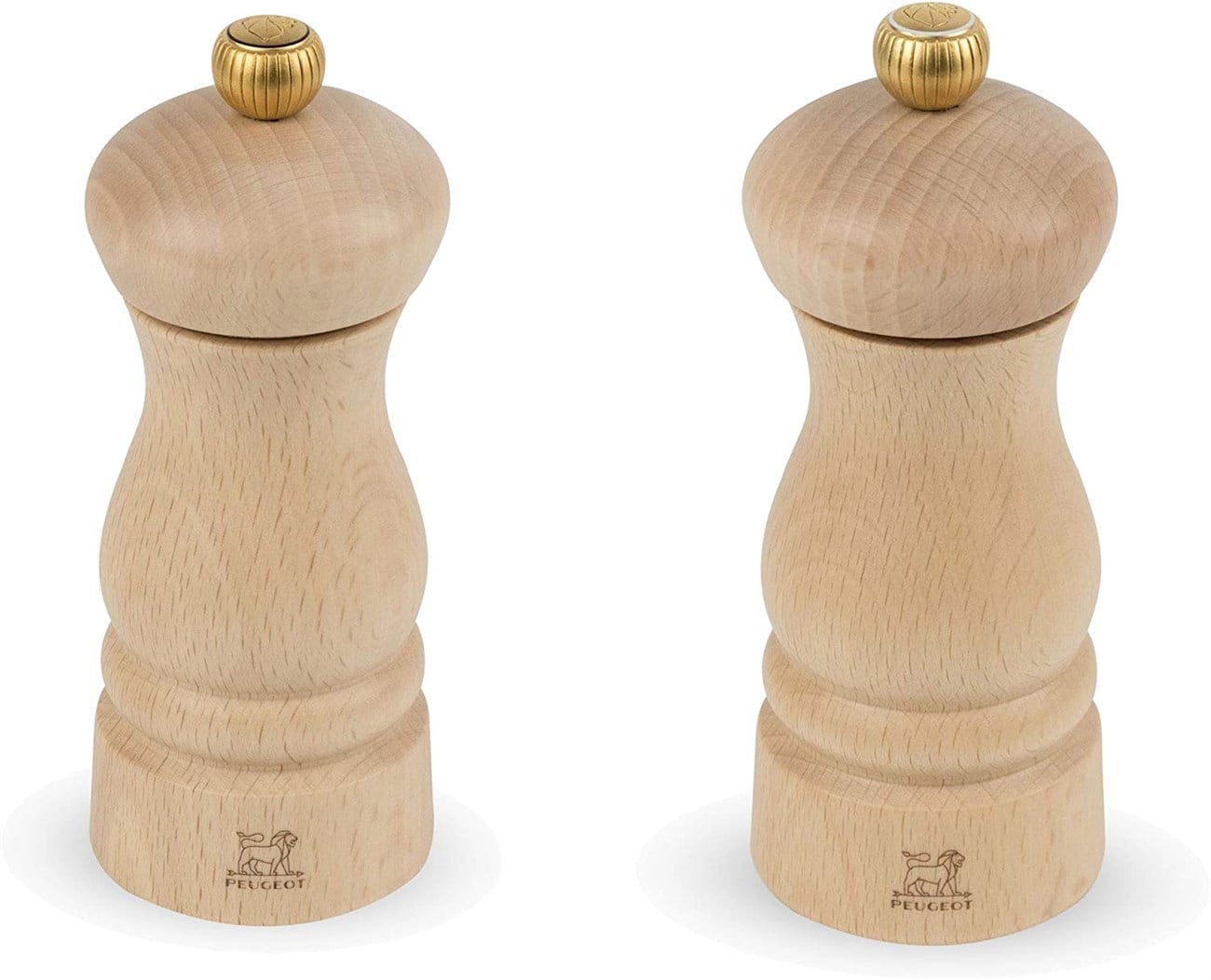 Peugeot Clermont Naturel Karabiber ve Tuz Değirmen Seti 13 Cm