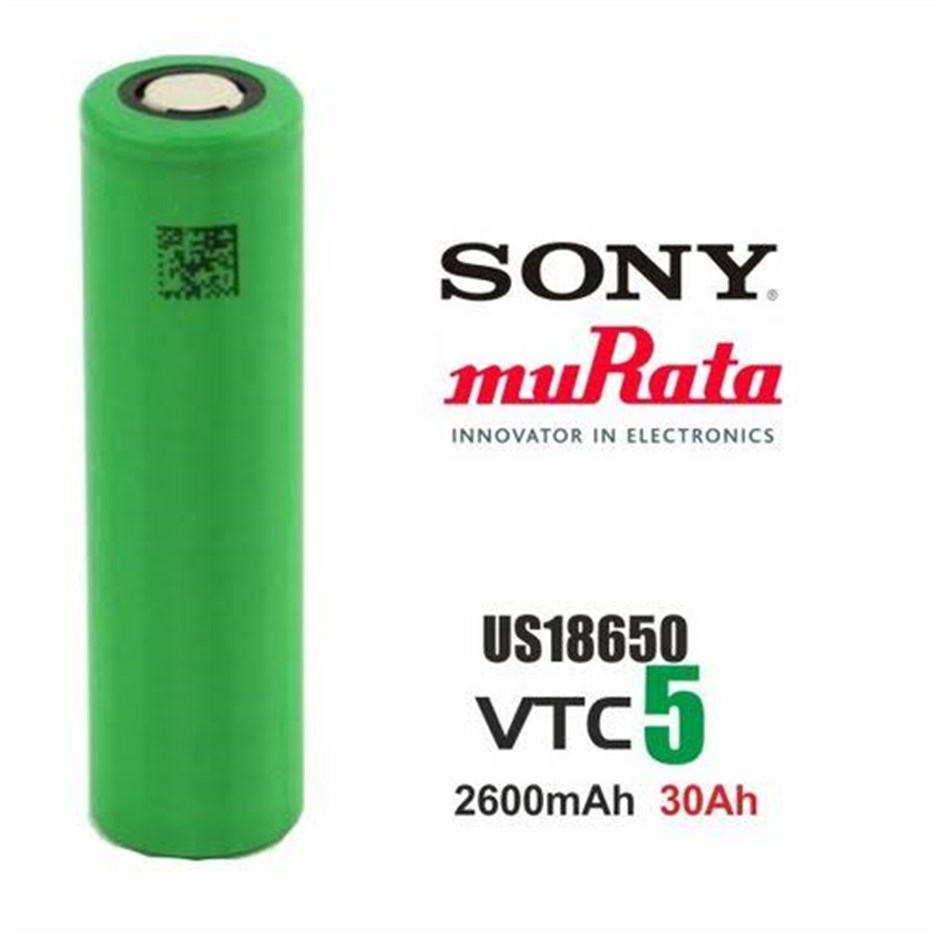 Murata VTC5 2600mAH 30A 18650 Pil