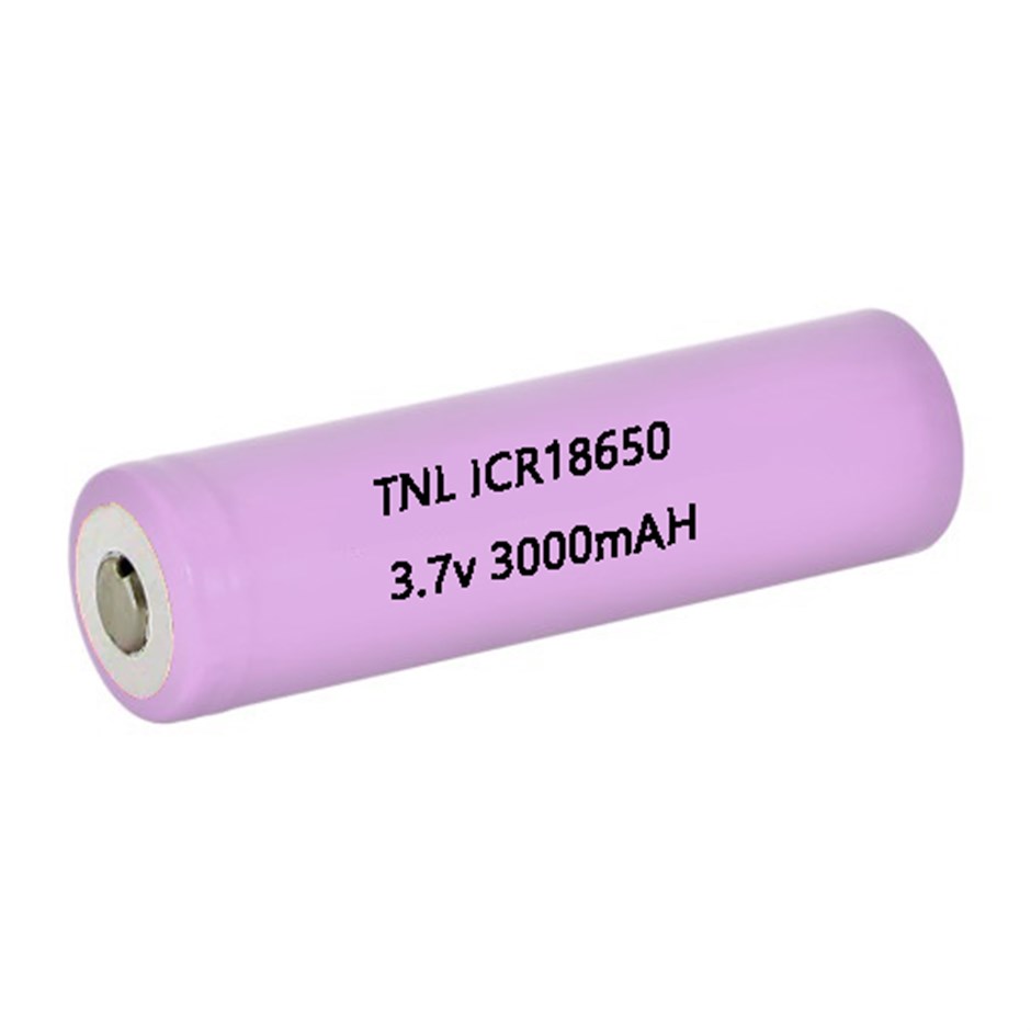 TNL 18650 3.7v 3000mAH Lityum ion Başlıklı Şarjlı Pil