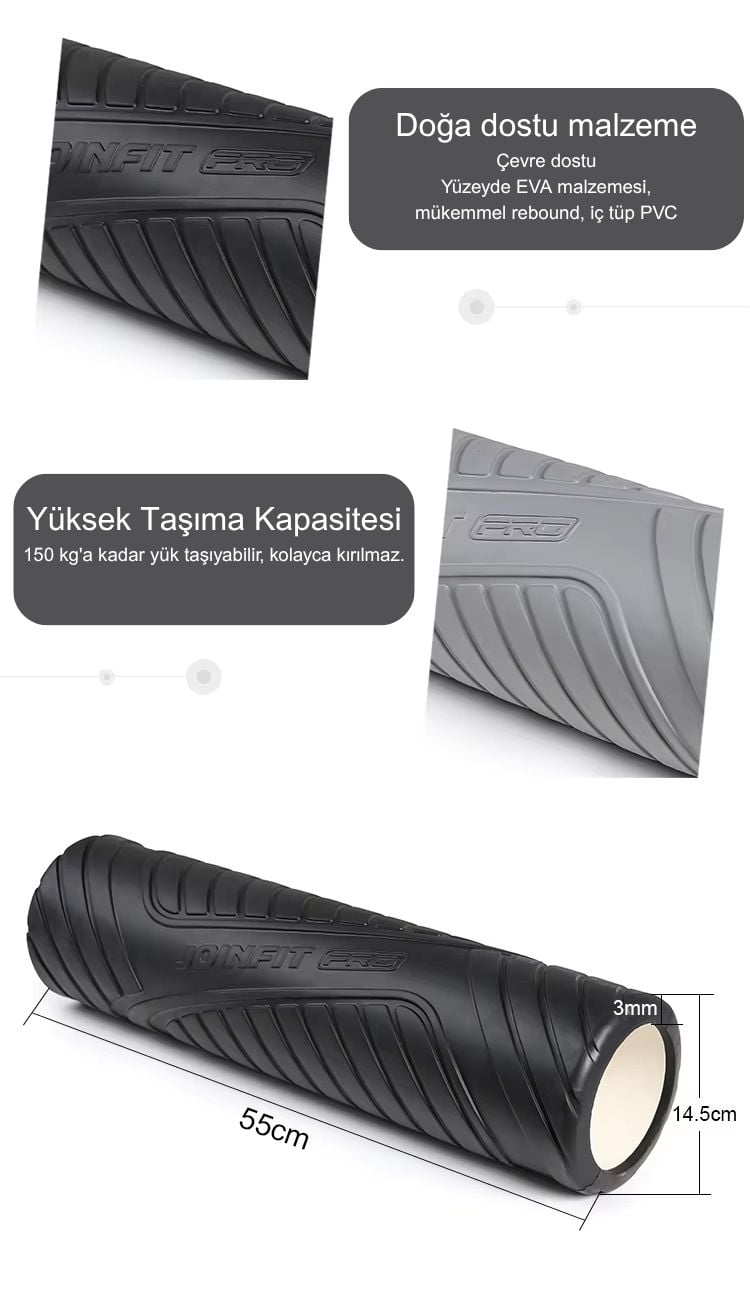 Joınfit foam roller Ölçüleri