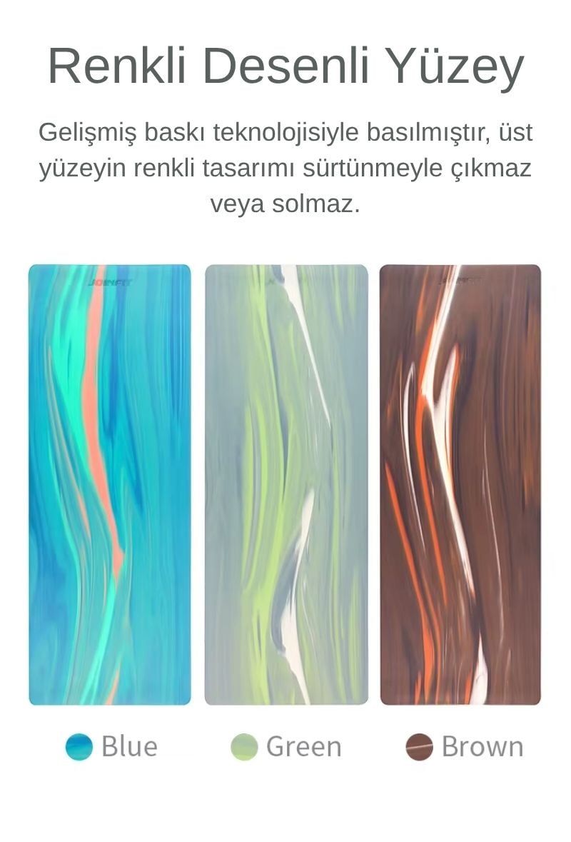 renkli desenli yüzey