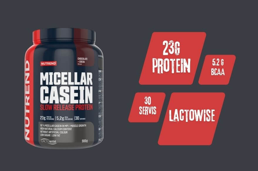 Nutrend Micellar Casein 900 Gr: Yavaş Sindirilen Protein