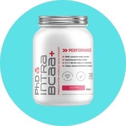9) Phd Nutrition Bcaa Intra 450 Gr