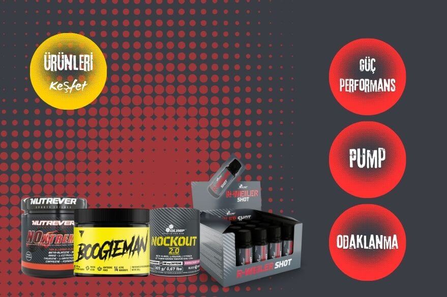 Pre-Workout: Antrenman Öncesi Güç ve Performans Ürünleri