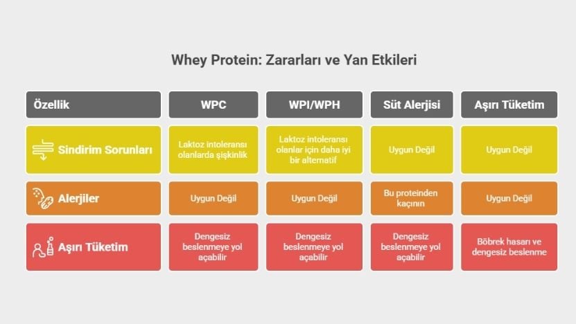Whey Protein Zararları ve Yan Etkileri