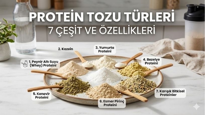 En İyi 7 Protein Tozu Türü