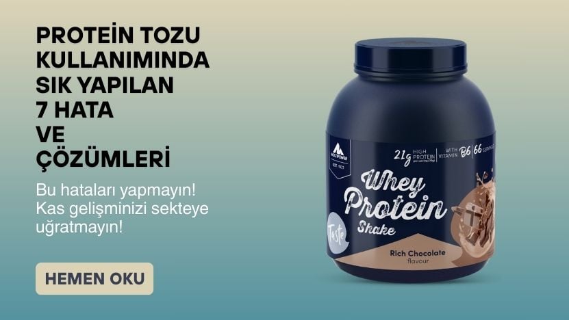 Protein Tozu Kullanım Hataları