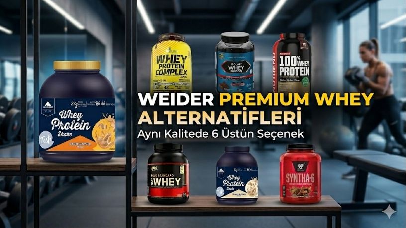 Weider Premium Whey Alternatifleri: Aynı Kalitede 6 Üstün Seçenek (2026)