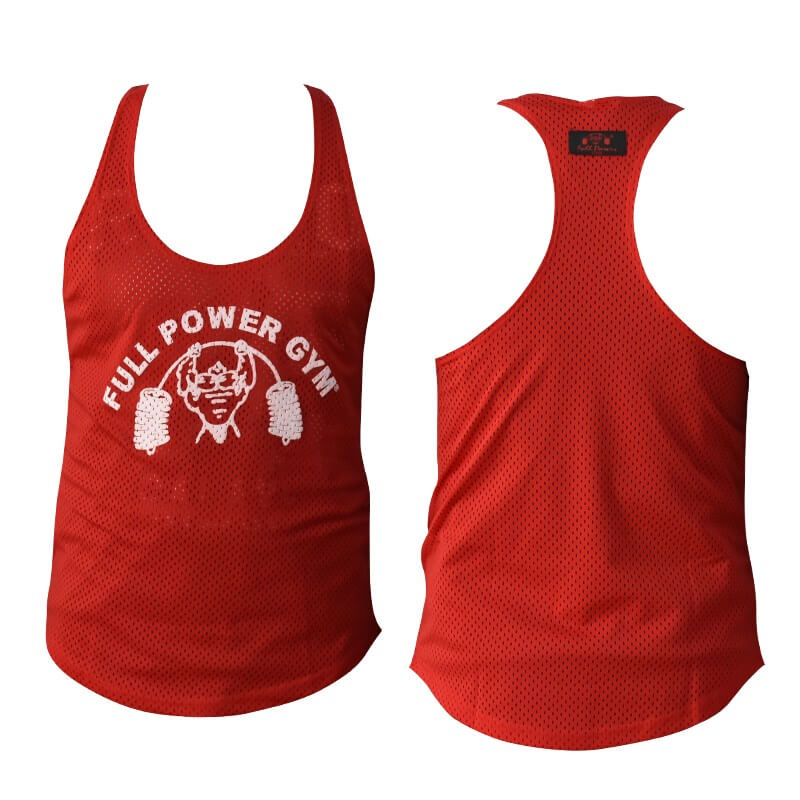Spor Giyim AKS.FULLPOWER010 Fullpower Gym Full Power Gym Fileli Spor Atlet Kırmızı