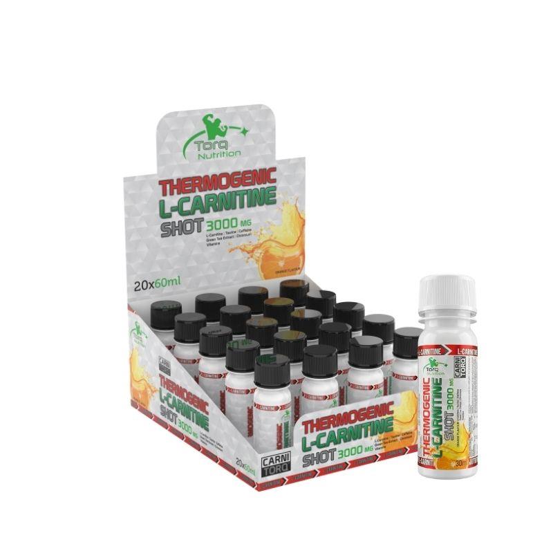 Torq Thermogenic L-Carnitine 3000 Shot 20 Adet