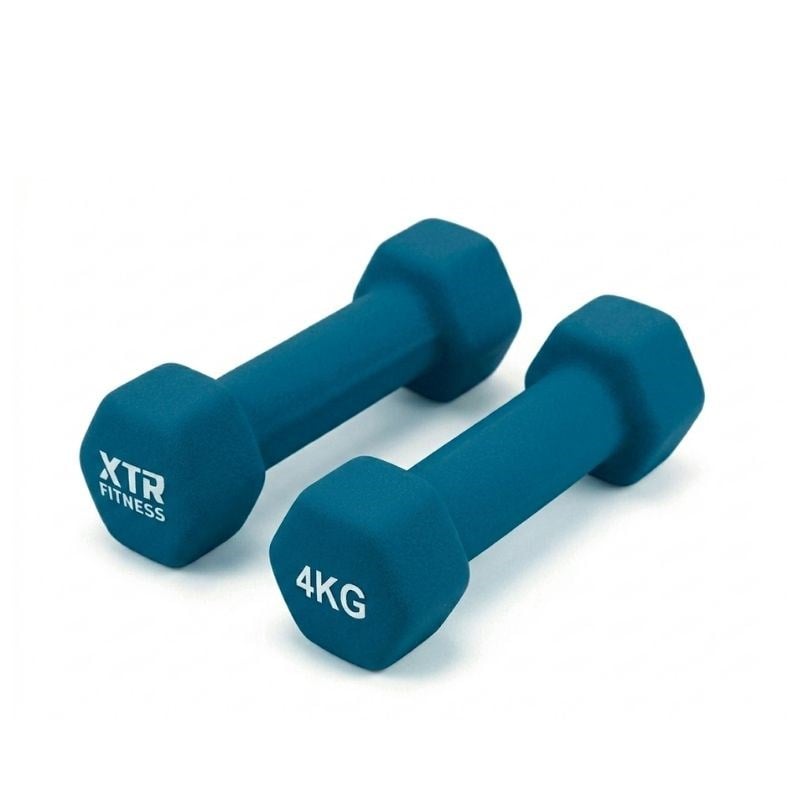 XTR Fitness Vinyl Neoprene Dambıl 4 Kg X 2 Adet