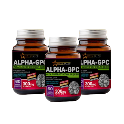 Sirius Alpha Gpc 300 Mg 60 Kapsül 3 Adet