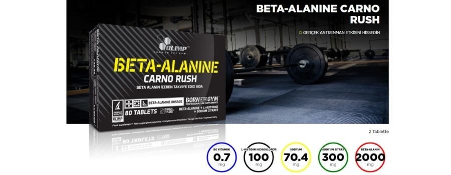 Beta Alanin Takviyesi