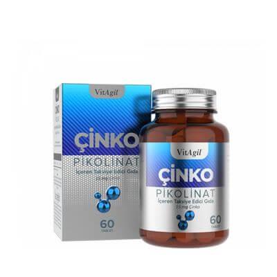 Aleergo Vitagil Çinko Pikolinat 60 Tablet
