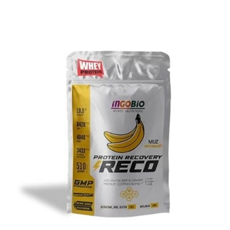 Antrenman Sonrası (Post-Workout)  Ingobio Reco Whey Protein Recovery 510 Gr